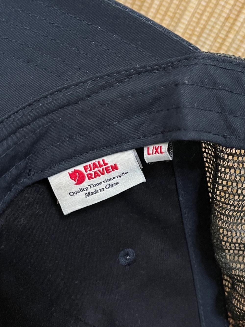 Fjallraven 1960 Logo Langtradarkeps Trucker Hat L/XL - Picture 6 of 8
